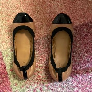J. Crew. Patent Leather Ballet Flats